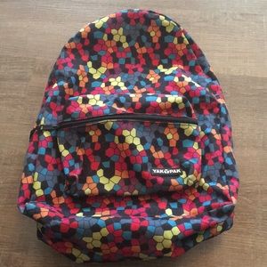 YAKPAK 🎒 Large Multi-Colored Backpack 🤟